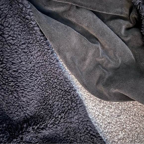 Black Fuzzy Scarf - Picture 3 of 4